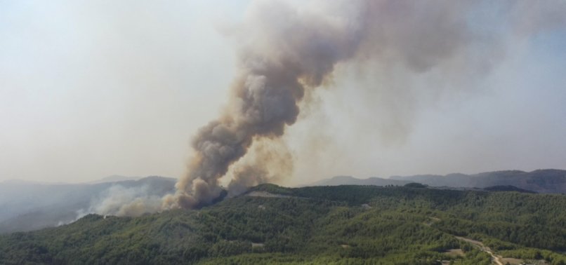 SOME WILDFIRES RAGE ON IN TURKEY, ALTHOUGH MOST HAVE BEEN CONTAINED