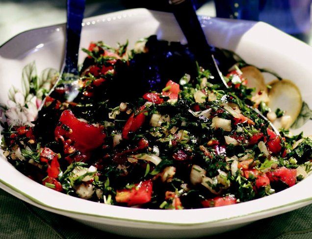 Acılı Soğan Salatası