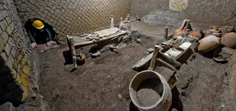 NEW FIND THROWS LIGHT ON LIFE OF SLAVES IN ROMES POMPEII