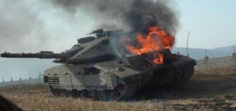 HAMAS FIGHTERS DESTROY ONE MORE ISRAELI TANK IN GAZA