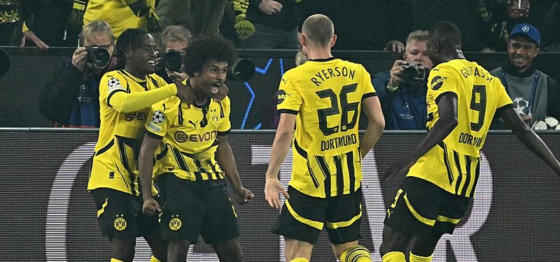 Dortmund hammer Celtic 7-1 after Adeyemi first-half hat-trick