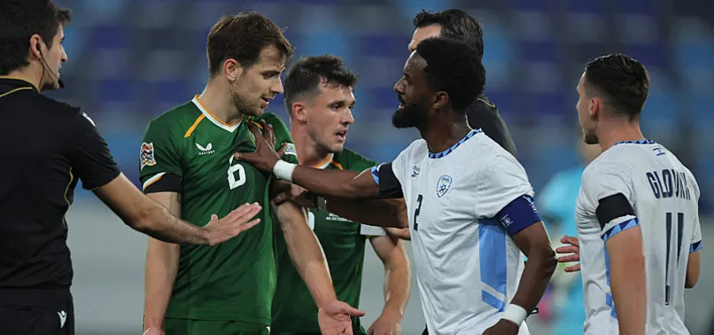 ISRAELI PLAYER ACCUSED OF SPITTING AT IRELAND STAFF MEMBER DURING TENSE NATIONS LEAGUE MATCH