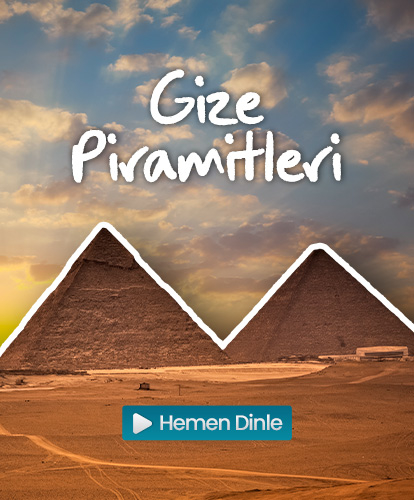 Olağanüstü ayrıntılara sahip Gize Piramitleri...