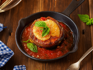 Mozzarella Peynirli Patlıcan