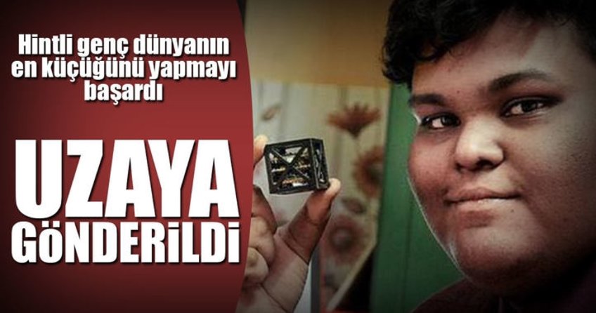En küçük uydu uzaya gönderildi