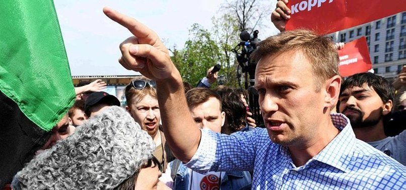 RUSSIAN PROTEST LEADER NAVALNY RELEASED AFTER ANTI-PUTIN RALLY