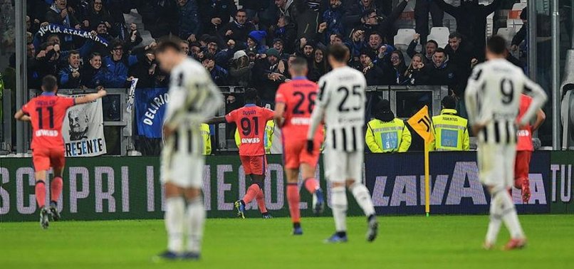 JUVES SEASON GOES FROM BAD TO WORSE WITH HOME DEFEAT BY ATALANTA