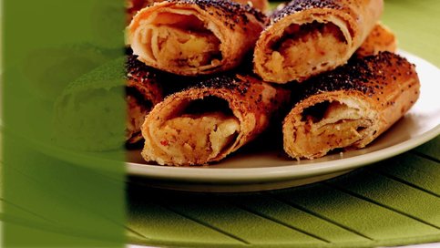 Haşhaşlı Patatesli Açma Börek