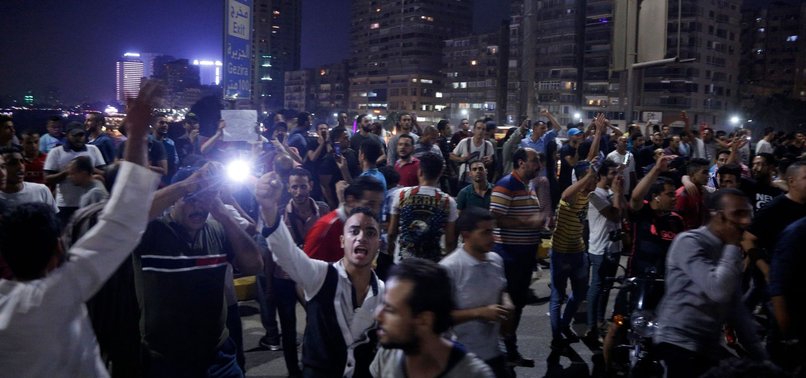 ANTI-SISI PROTESTS BREAK OUT IN EGYPT