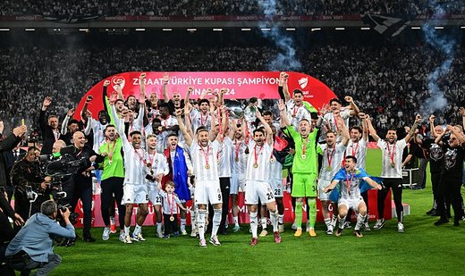 Beşiktaş win 2024 Turkish Cup after beating Trabzonspor in 5-goal thriller