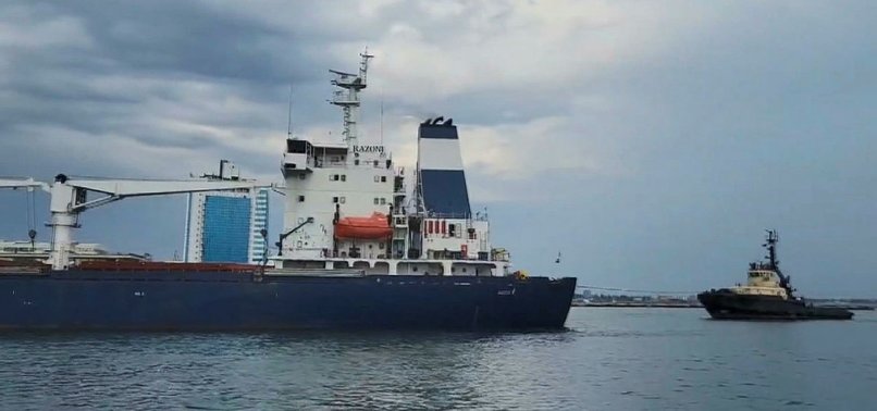 KREMLIN SAYS FIRST GRAIN SHIP TO LEAVE ODESA VERY POSITIVE NEWS