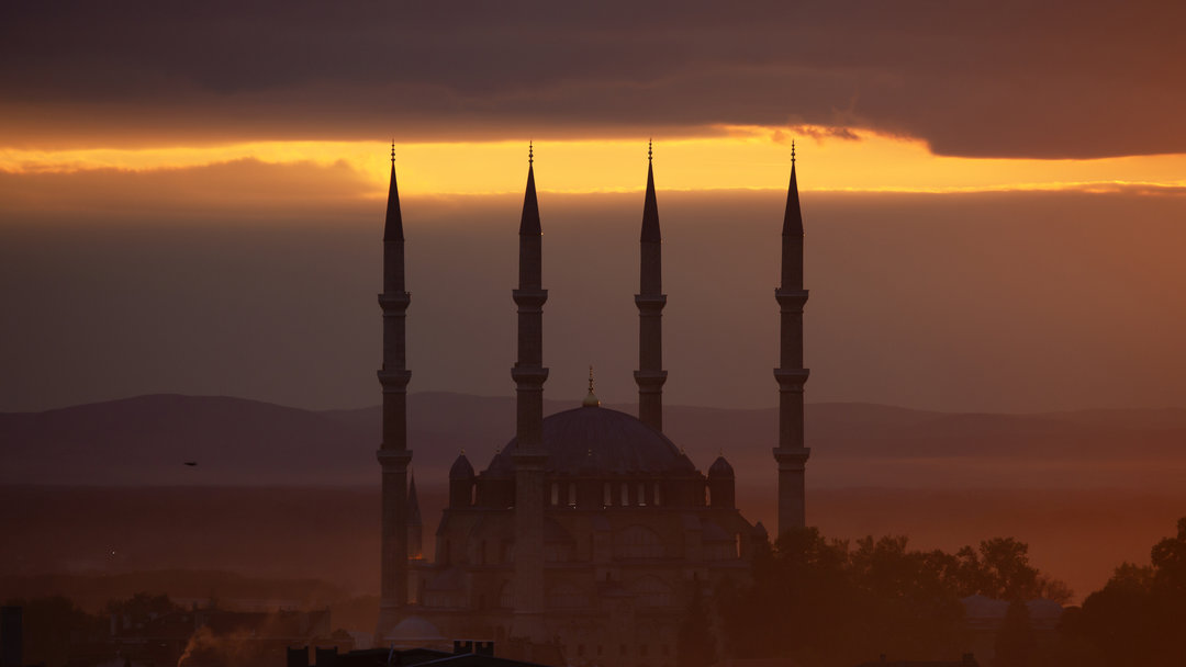 EDİRNE’DEN SELİMİYE CAMİİ MANZARASI