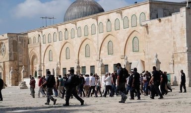 Dozens of settlers storm Al-Aqsa Mosque complex