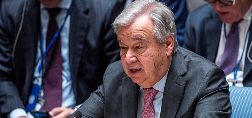 UN CHIEF DEEPLY CONCERNED OVER ISRAELS POSSIBLE MILITARY OPERATION IN RAFAH