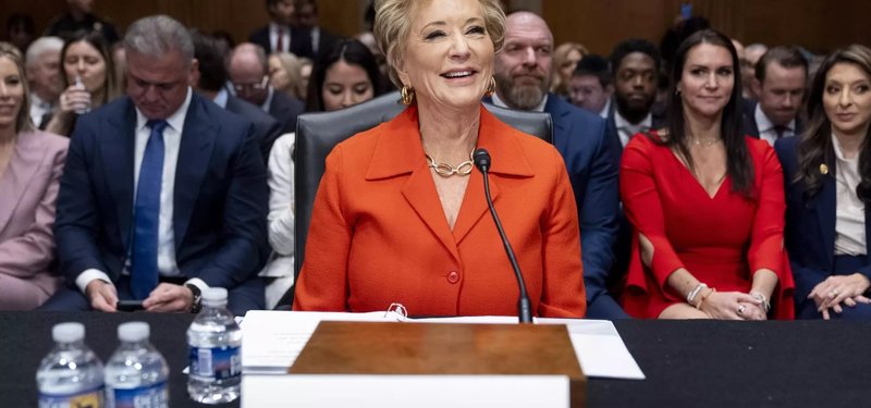 US education secretary pledges to end 'bureaucratic bloat'