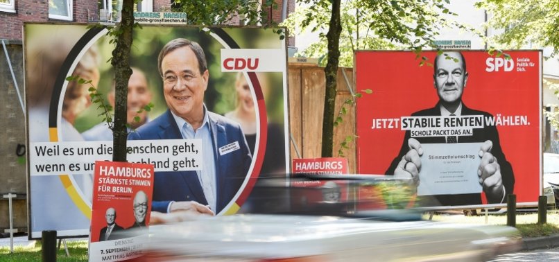 GERMAN ELECTION RIVALS PRESS CENTRE-LEFT LEADER OVER COALITION CHOICE