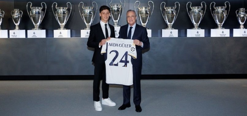 REAL MADRID WELCOME TURKISH YOUNGSTER ARDA GÜLER