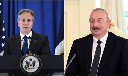 Aliyev, U.S. secretary of state address peace talks with Armenia