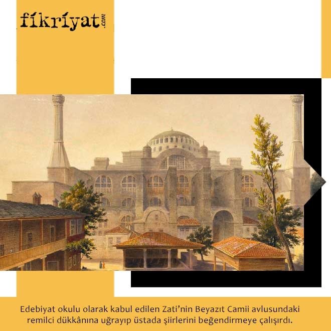 ZATİ’NİN ’EDEBİYAT OKULU’NDA ŞİİRİNİ GELİŞTİRDİ