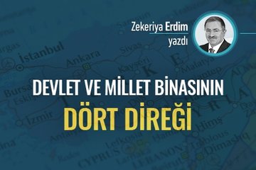 Devlet ve millet binasının dört direği