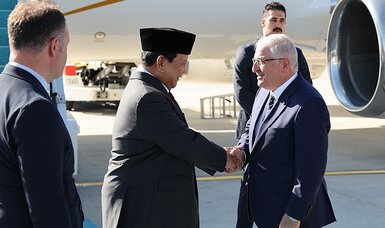 Indonesia's president-elect arrives in Ankara