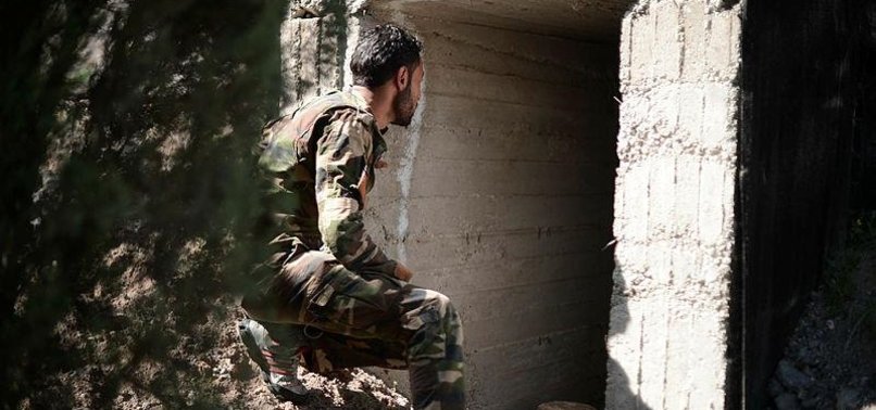 TURKISH FORCES FIND TUNNELS USED BY TERRORISTS IN AFRIN