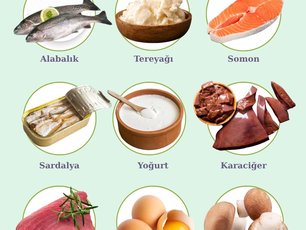 D Vitamini Deposu Besinler!