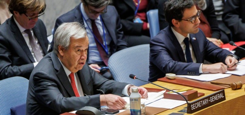UN CHIEF URGENTLY APPEALS FOR HEIGHTENED HUMANITARIAN AID INTO GAZA AMID SEVERE HUNGER, MASS DISPLACEMENT