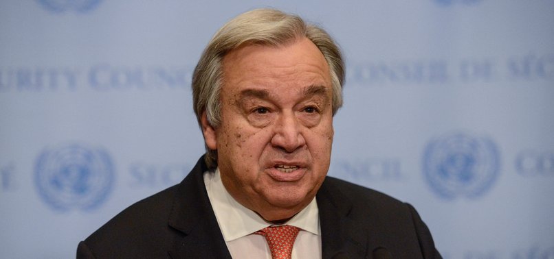 UN CHIEF: TIME FOR NATIONAL PLANS TO HELP FUND GLOBAL COVID-19 VACCINE EFFORT