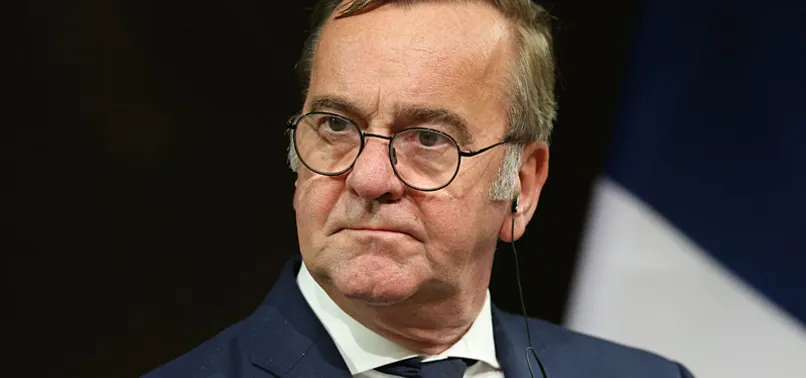 GERMAN DEFENSE MINISTER SAYS RUSSIA NOT INTERESTED IN PEACE WITH UKRAINE