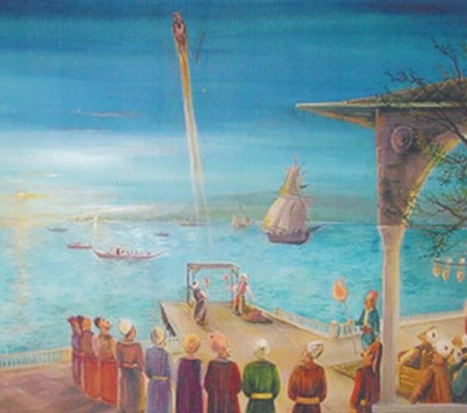 Hasan Çelebi yüzerek kıyıya çıktı