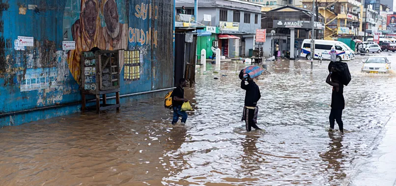 HEAVY RAINS HIT GHANA, KILLING AT LEAST 12 IN FLOODS