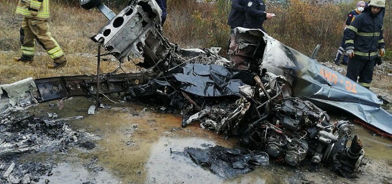 TWO DIE IN TURKEY AS TRAINING PLANE CRASHES