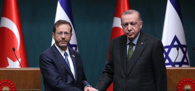 TURKISH, ISRAELI PRESIDENTS DISCUSS BILATERAL, REGIONAL ISSUES
