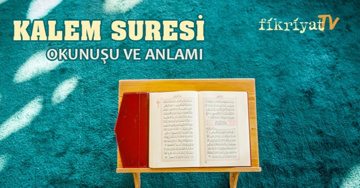 kalem suresinin 51 ve 52 ayetleri