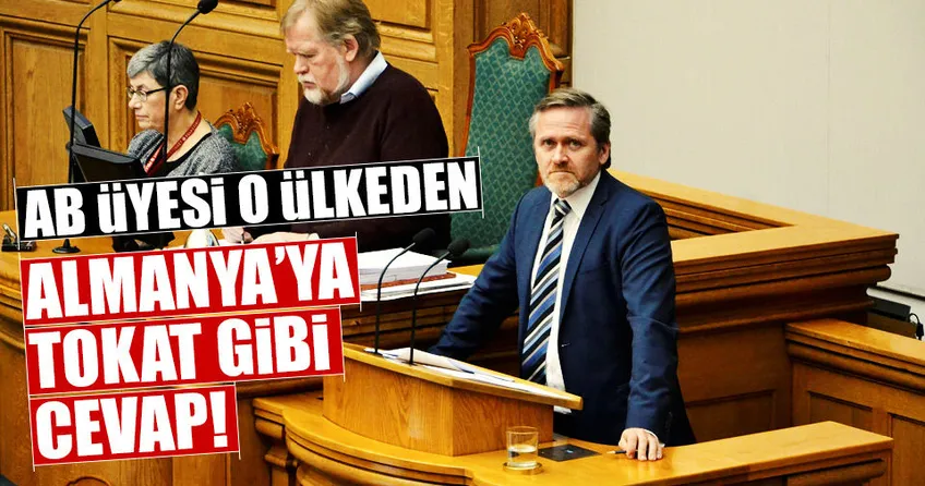 Danimarka’dan Avrupa’ya tokat gibi cevap