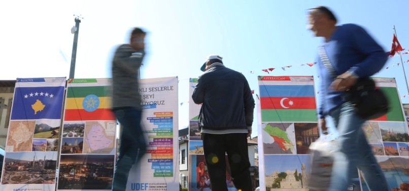 INTERNATIONAL STUDENTS MEET IN TURKEYS ÇORUM TO PROMOTE THEIR COUNTRIES