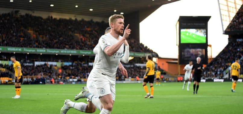 KEVIN DE BRUYNE NAMED PREMIER LEAGUES PLAYER OF THE SEASON