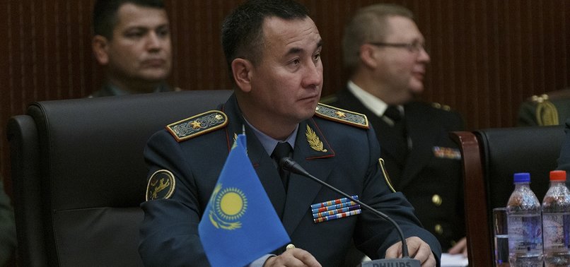 KAZAKHSTAN DETAINS EX-DEFENSE MINISTER OVER JANUARY UNREST