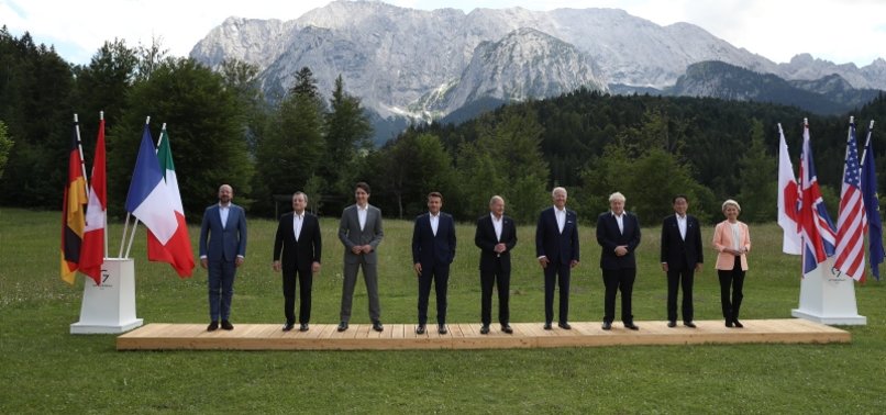 ALLIES WONT SPLINTER ON RUSSIA, BIDEN VOWS AT G7