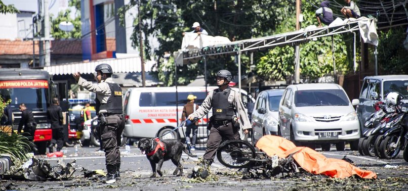 SUICIDE BOMBERS HIT INDONESIAN CHURCHES; 11 DEAD, 41 WOUNDED