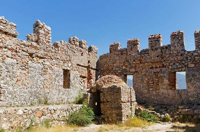 Alanya’daki Osmanlı karakolu: Ehmedek Kalesi