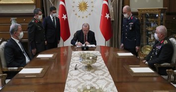 Turkey's Erdoğan approves Supreme Military Council decisions