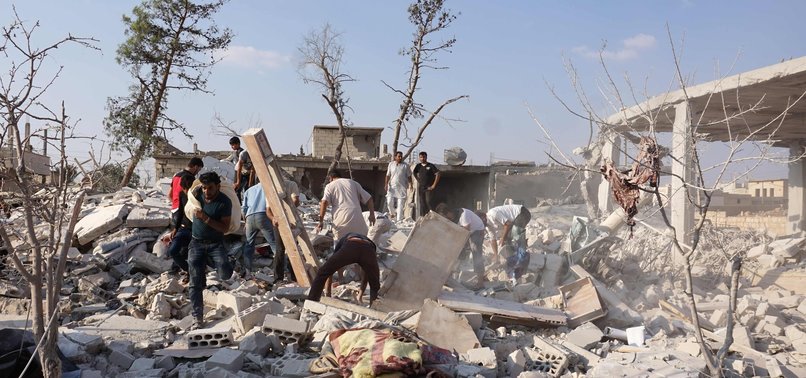 AIR STRIKES KILL DOZENS OF CIVILIANS IN NORTHWEST SYRIA IN 48 HOURS