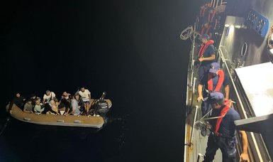 Turkish forces rescue 112 irregular migrants in Aegean Sea