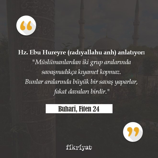 KIYAMETİN KOPMASI NE DEMEK?