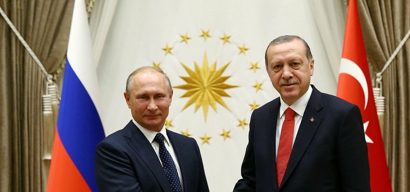 RUSSIAN PRESIDENT PUTIN TO PAY VISIT TURKEY ON MONDAY TO DISCUSS WITH ERDOĞAN