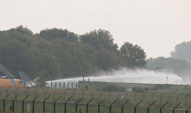 F-16 collides with building at Dutch air base before takeoff