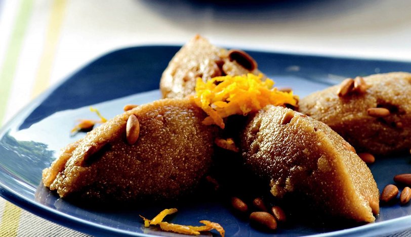 Portakallı İrmik Helvası