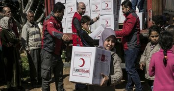 Turkish Red Crescent distributes food aid in Yemen